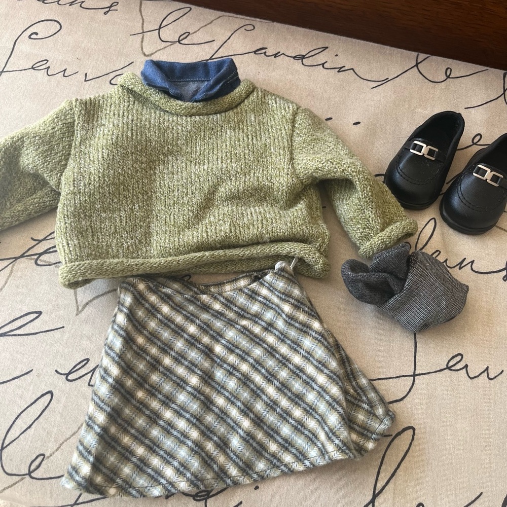 American girl sweater set